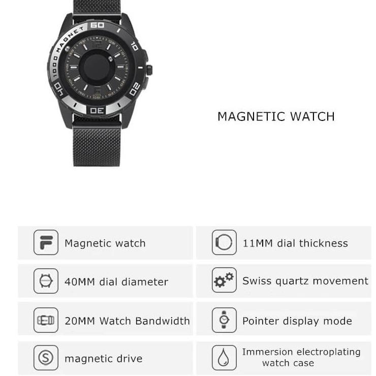 Mono Seatmate Magnetic multi-function men's watch - Gear Up Industries