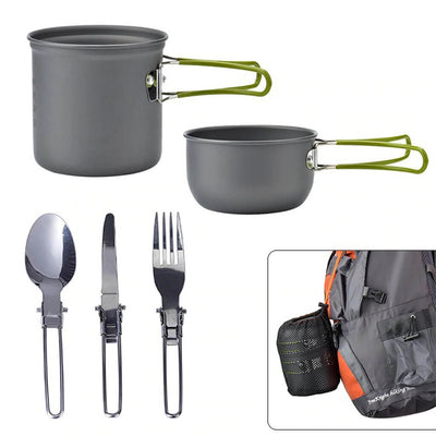 TrekReady Ultra-light Cookware Set