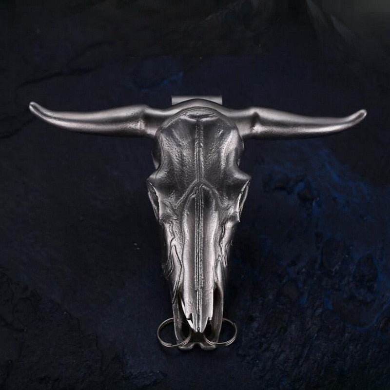 Stainless Steel Bull Head Multi-function EDC Tool
