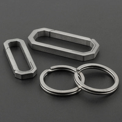 Tallboy Titanium Alloy Key Ring Hung Buckle Outdoor