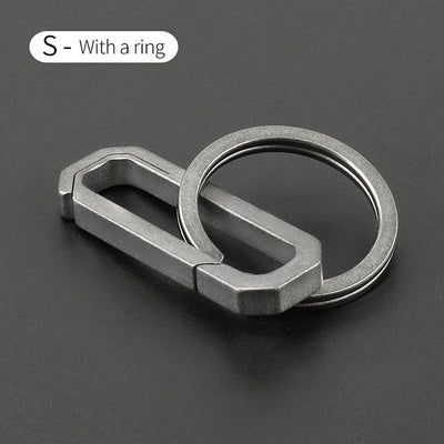 Tallboy Titanium Alloy Key Ring Hung Buckle Outdoor