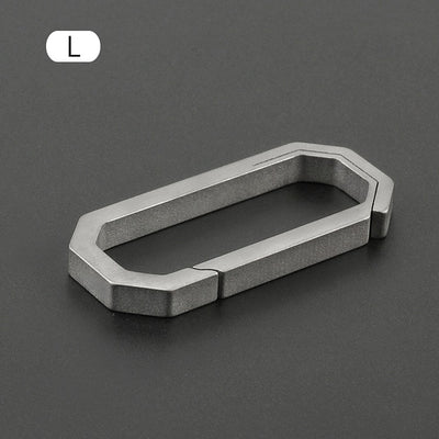 Tallboy Titanium Alloy Key Ring Hung Buckle Outdoor