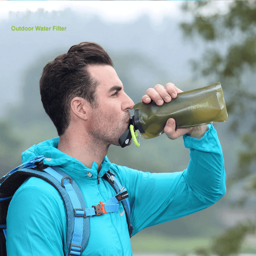 Portable Water Purifier - Filtered Water On The Go - Gear Up Industries